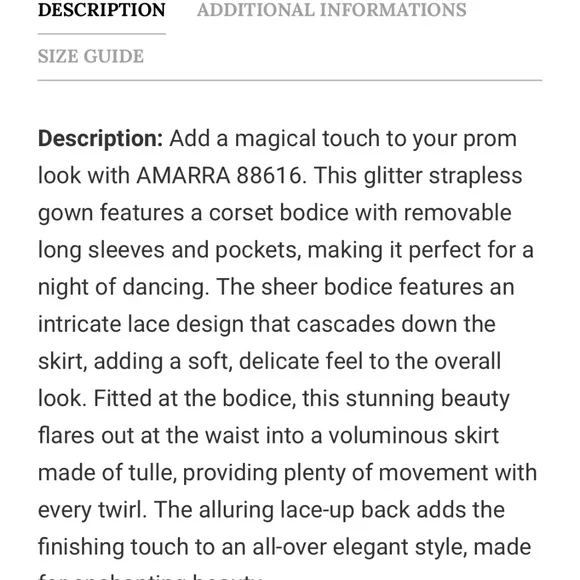 Designer Grad Dress - Picture 10 of 10